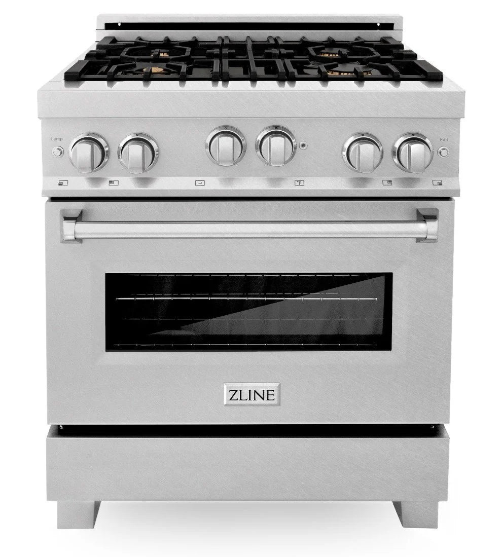 30 in. Gas Burner/Gas Oven with Brass Burners S21342