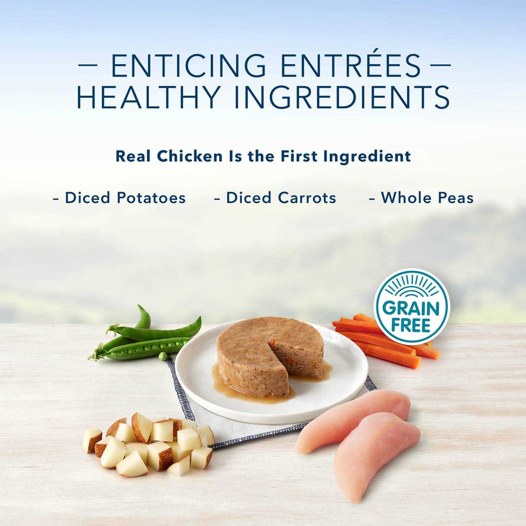 Grilled Chicken Flavor Pate Small Breed Dog Food I9040