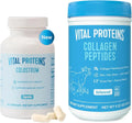 Collagen Peptides Powder 9.33OZ and Bovine Colostrum 90 Capsules F2711