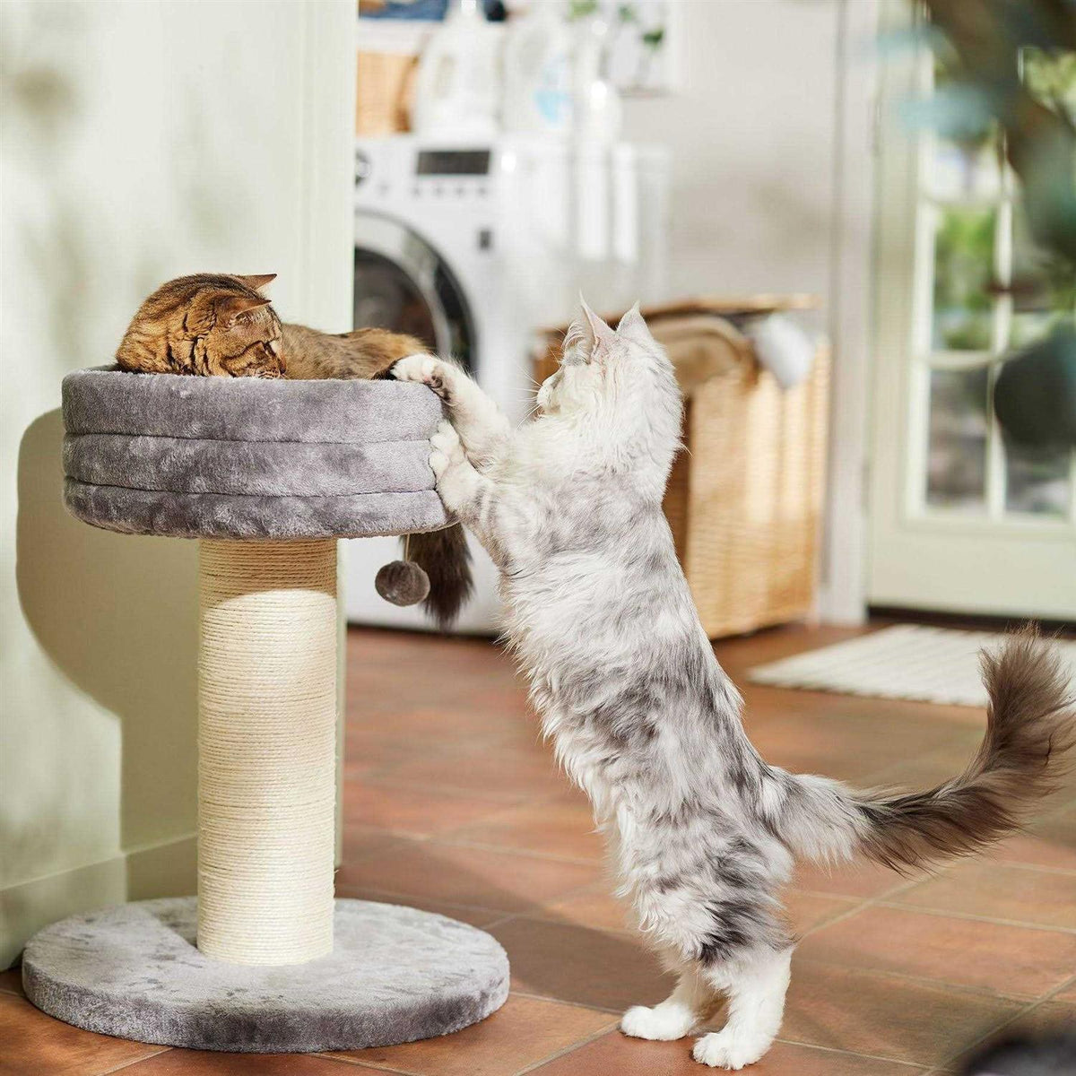 Heavy Duty Faux Fur Cat Tree R618161