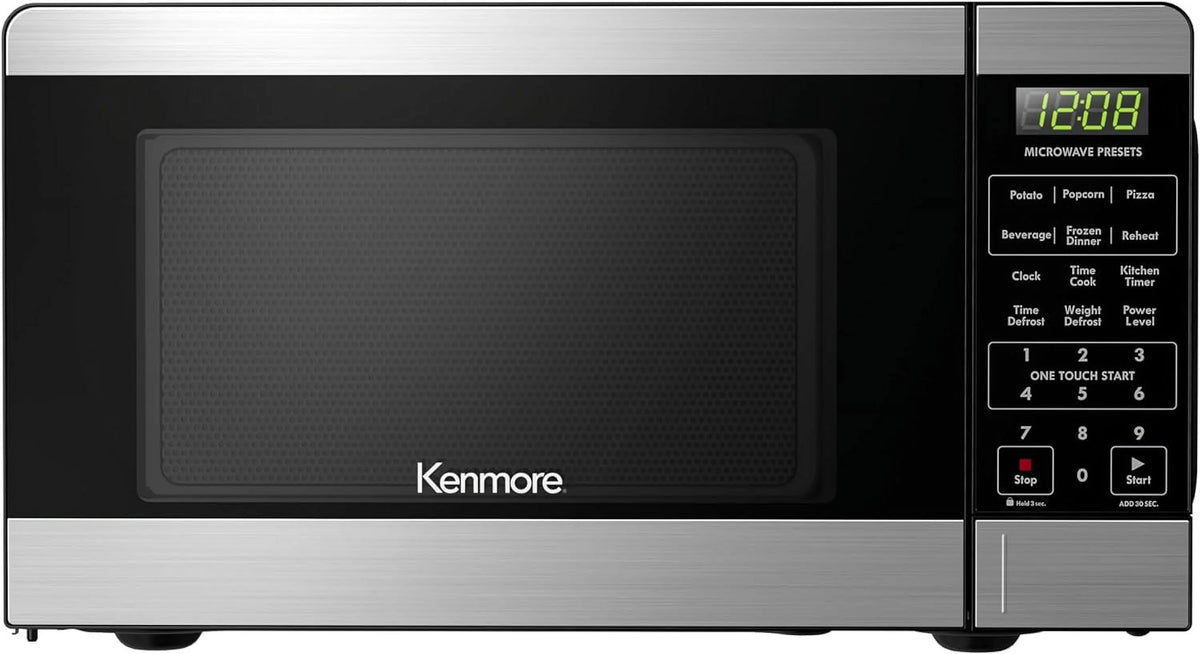900 Watt .9 Cu Ft Stainless Steel Countertop Microwave I7382