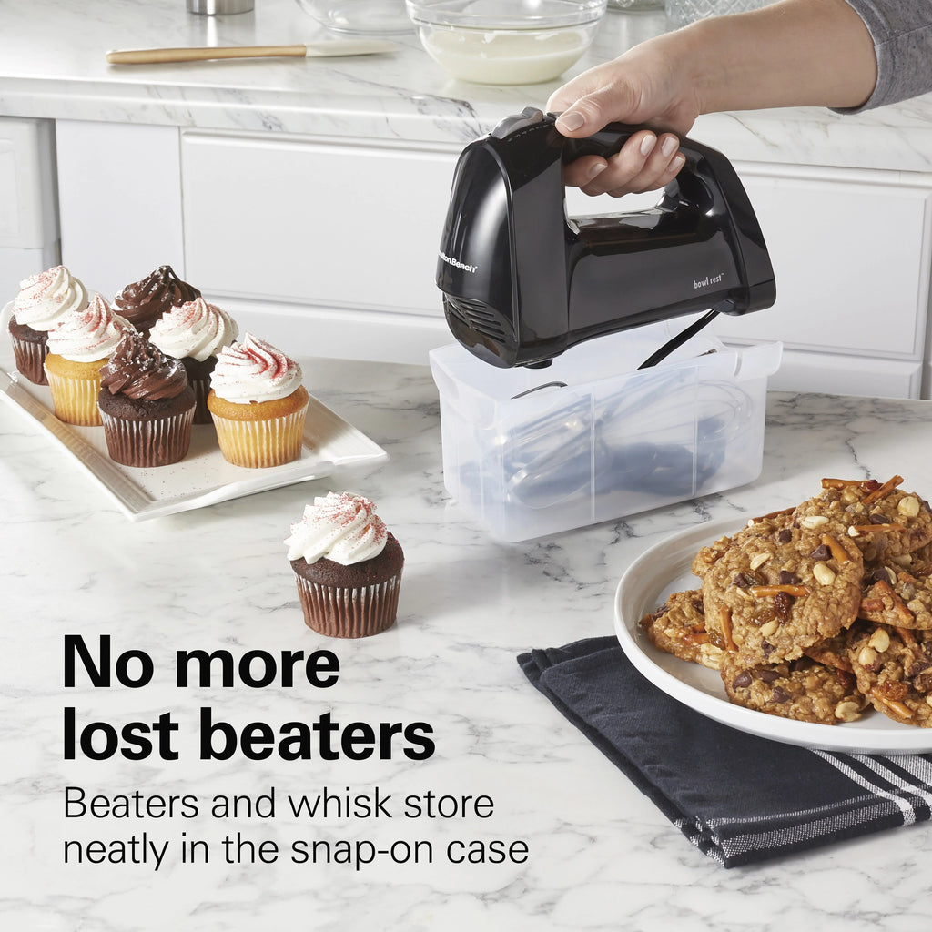 6 Speed Hand Mixer with Storage Case V3771