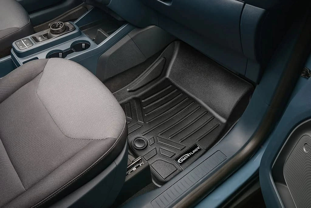 Custom Fit 2 Row Floor Mat Liner Set Black R528655
