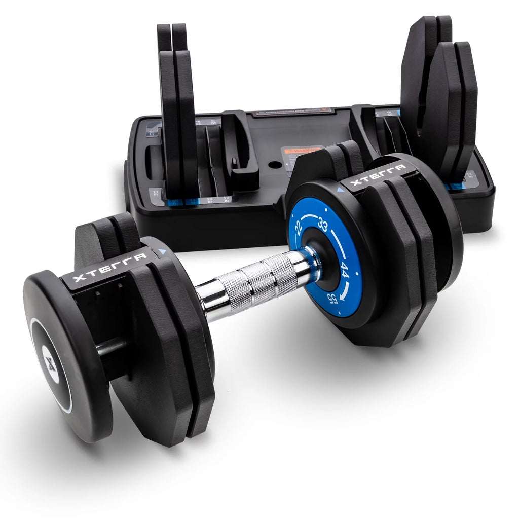 Adjustable Dumbbell 11, 22, 33, 44, 55 pounds J408