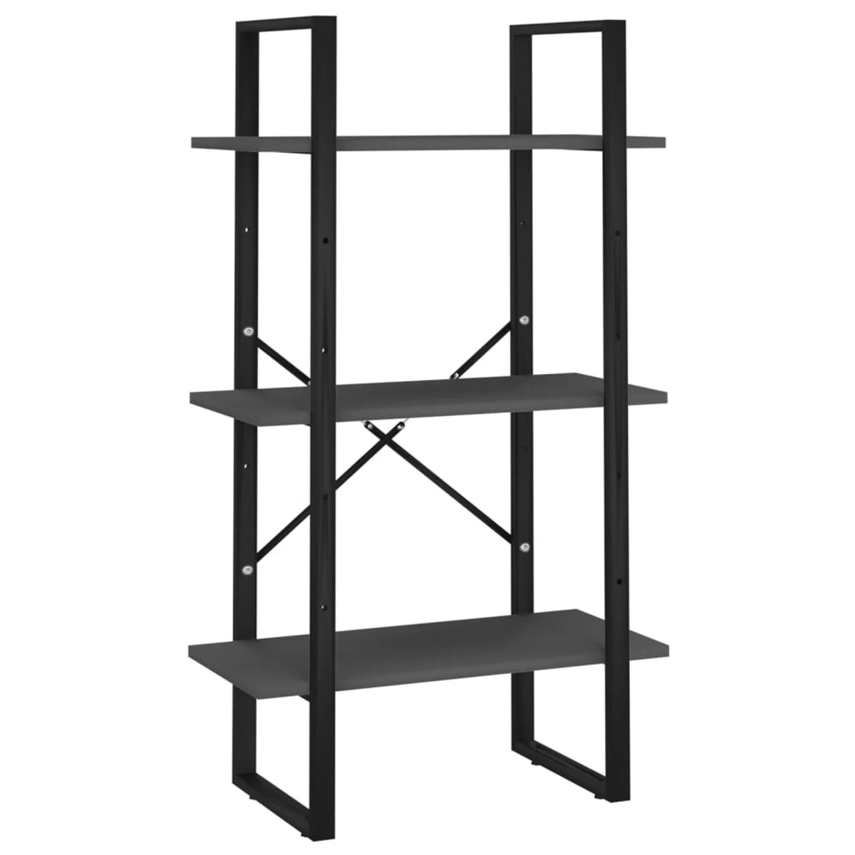 Storage Shelf Gray Engineered Wood L487