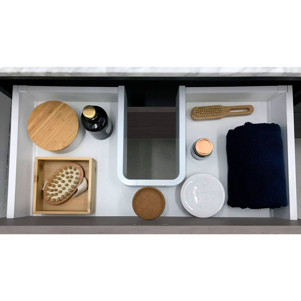 40x22 Oak Wood Bathroom Vanity Set with Sink A6942