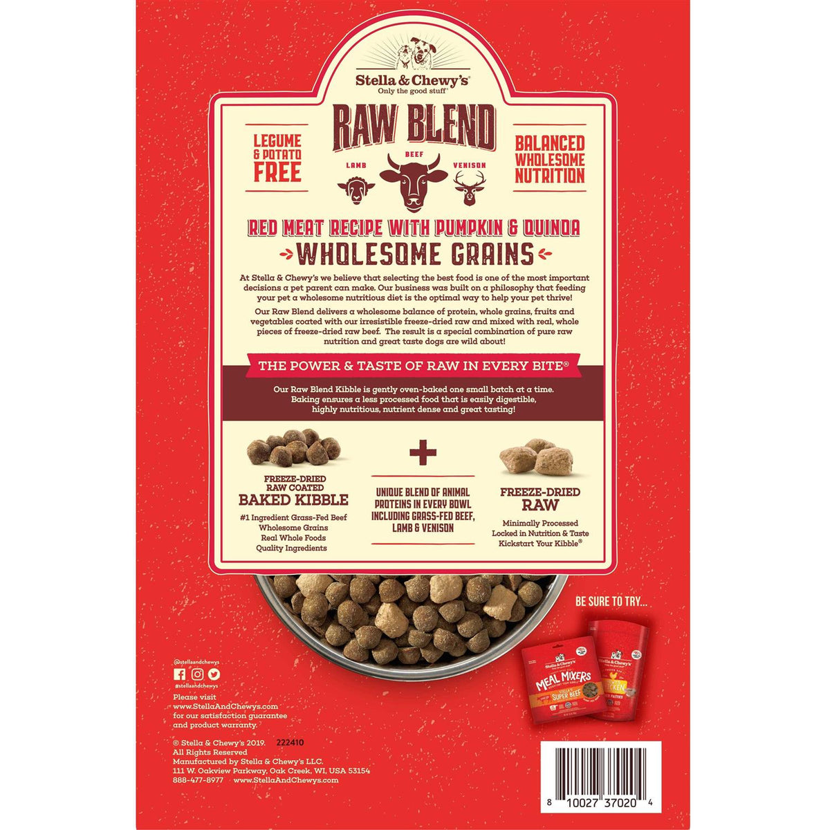 Cage Free Recipe Dog Food F58169