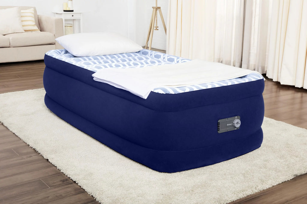 20" Twin Air Mattress with Built-in Pump E854