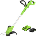 24V 12-inch String Trimmer with 2Ah Battery and Charger U761