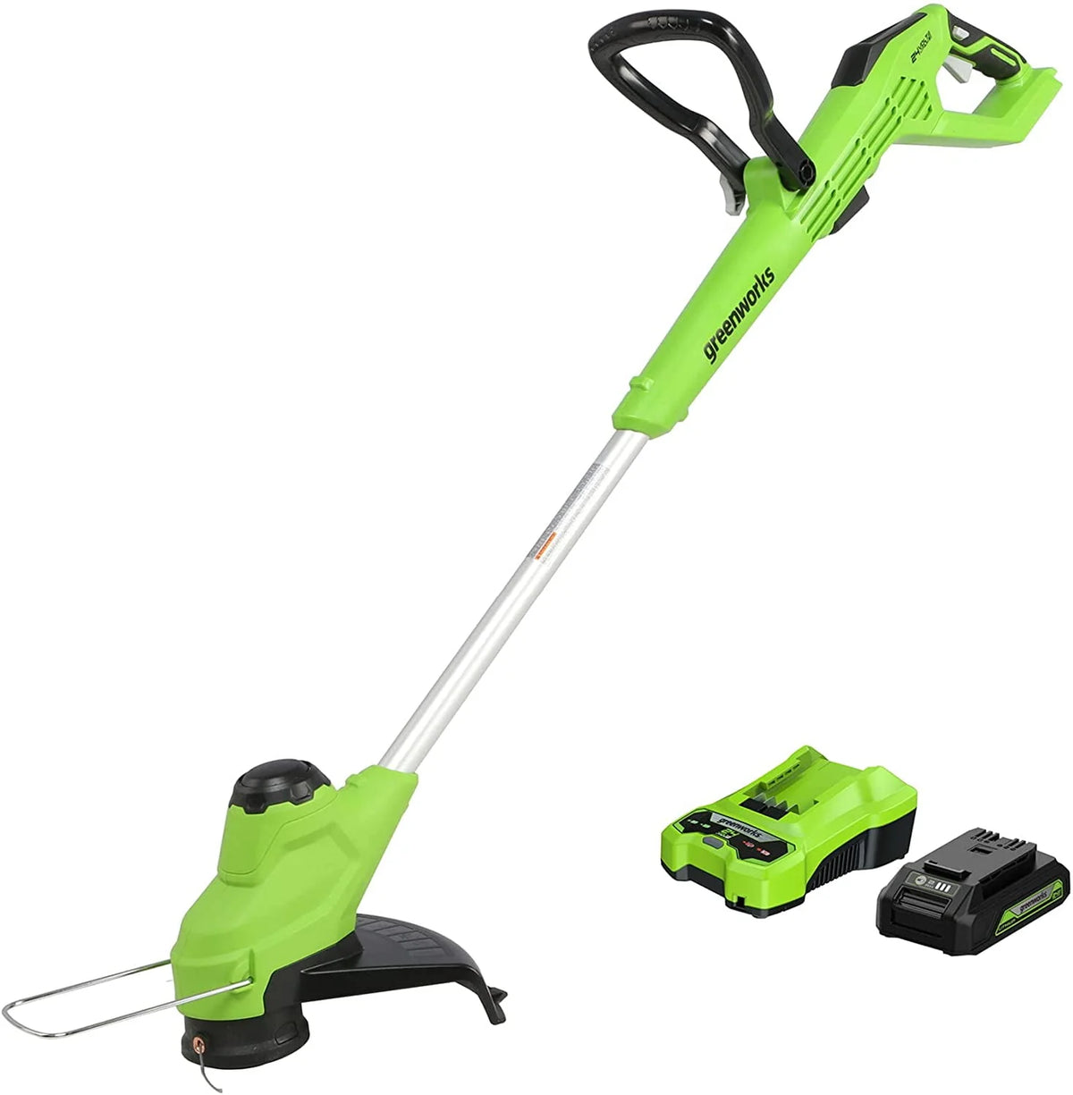 24V 12-inch String Trimmer with 2Ah Battery and Charger U761