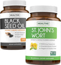 Black Seed Oil & St. John's Wort 180 Capsules K866