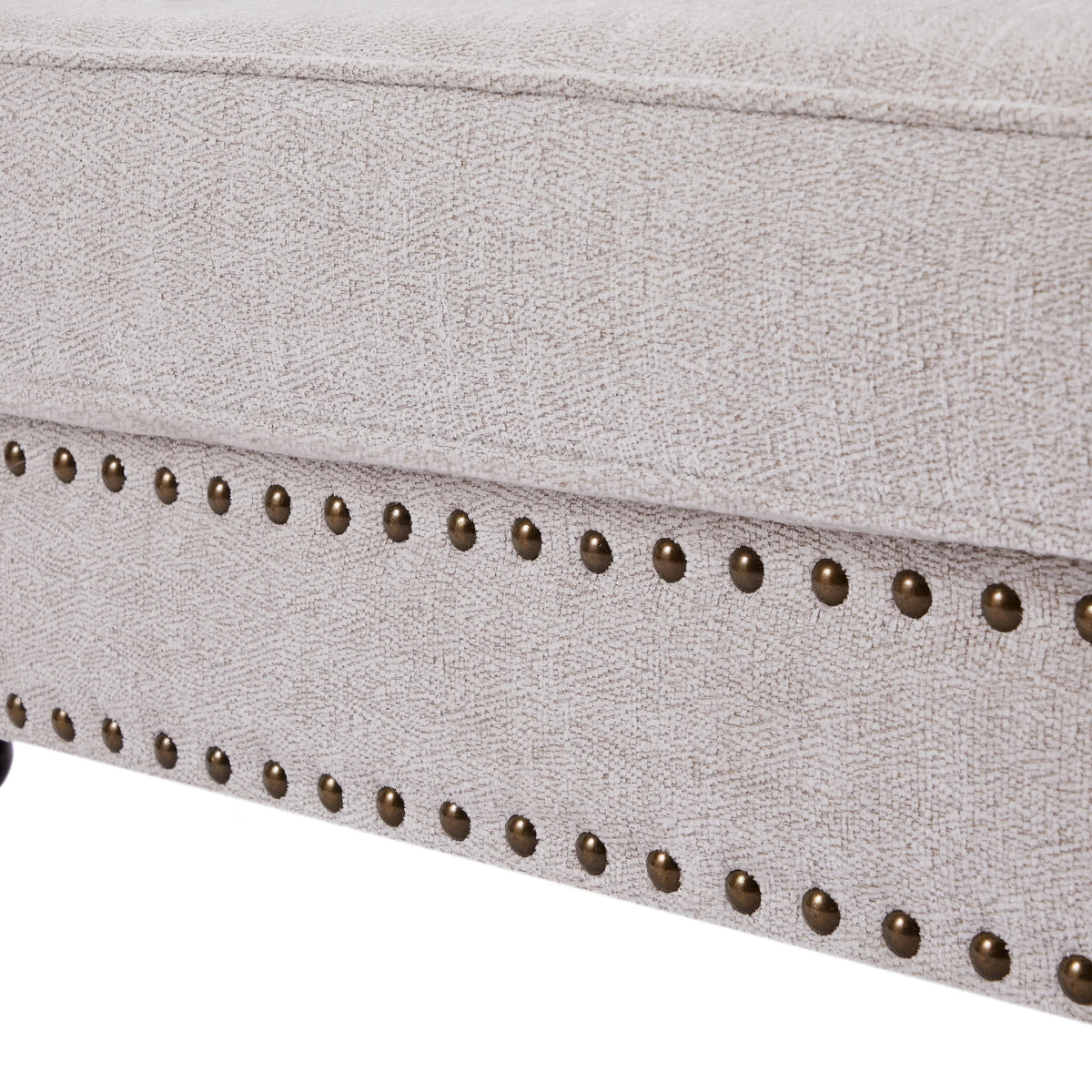3 Seater Chenille Upholstered Sofa with Pillows O865