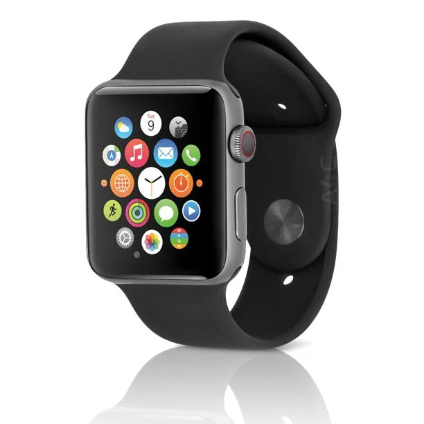 Apple Watch Series 4 GPS+LTE 40MM Space Gray Aluminum Case & Black Sport Band W482