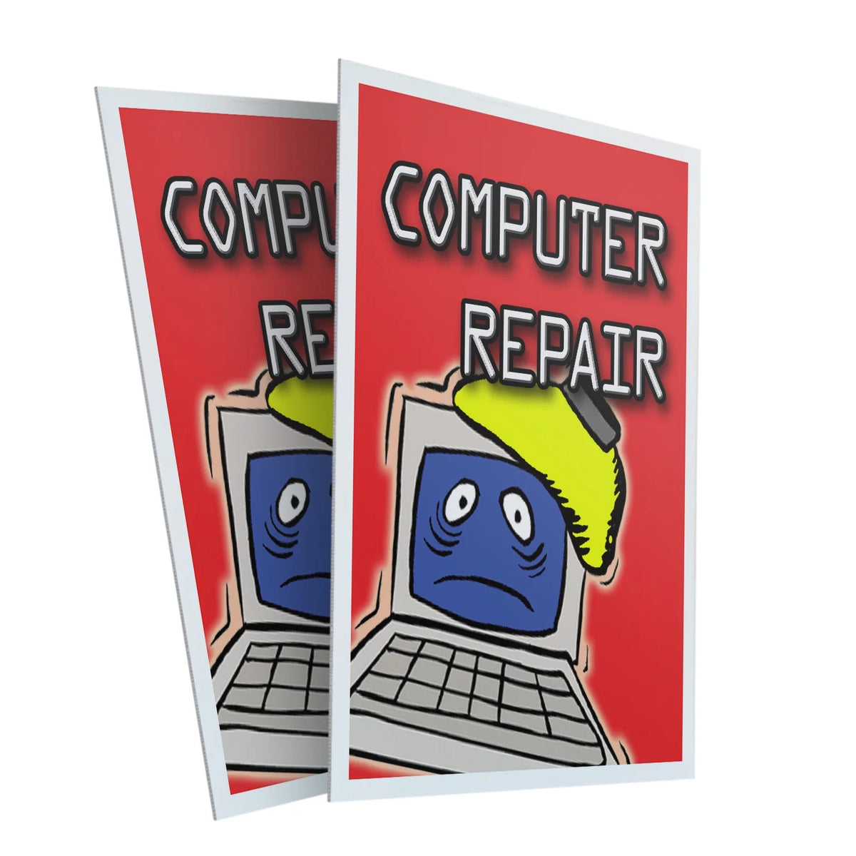 24" x 36" Plastic Signs H896