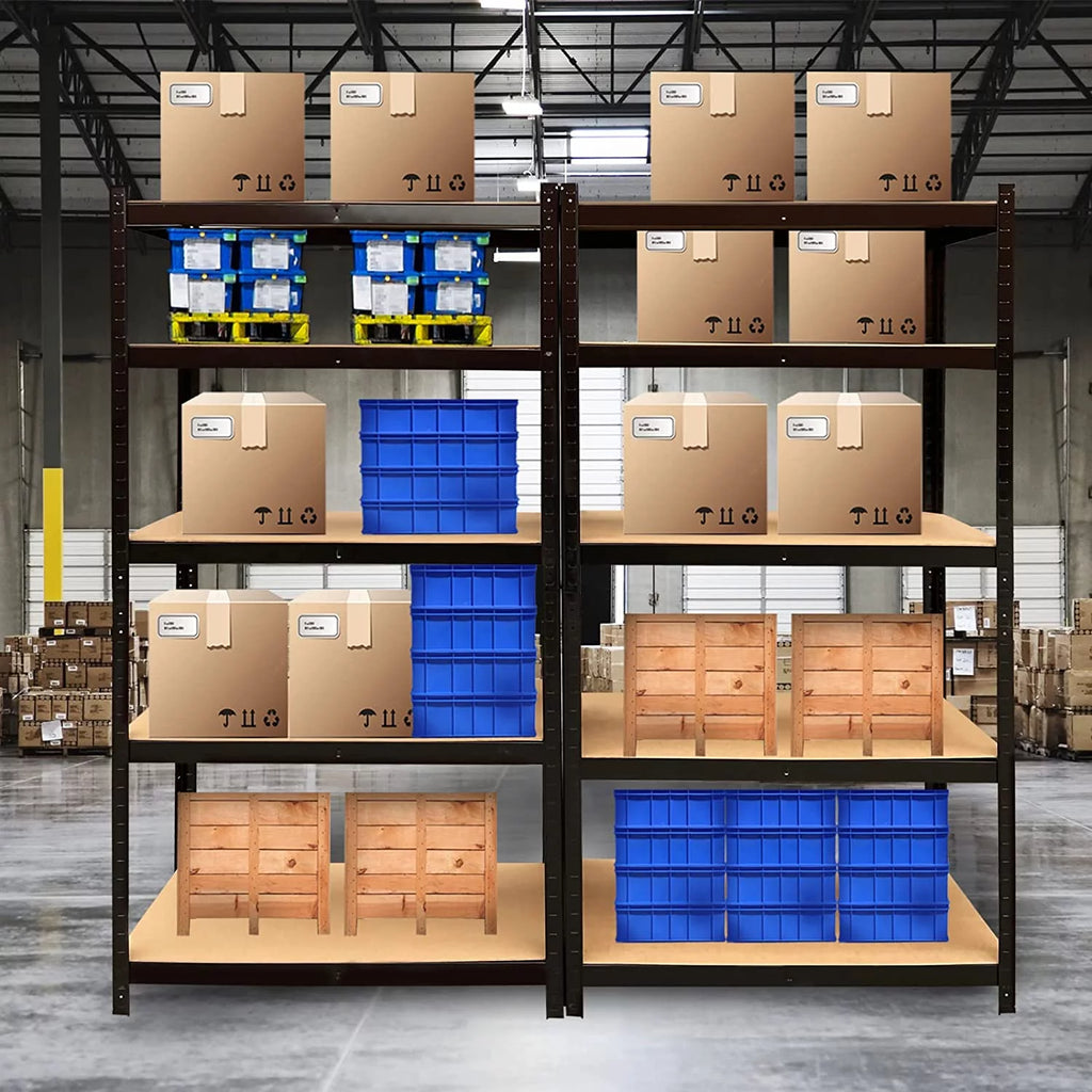 5 Tier Heavy Duty Metal Adjustable Shelving Unit I7877