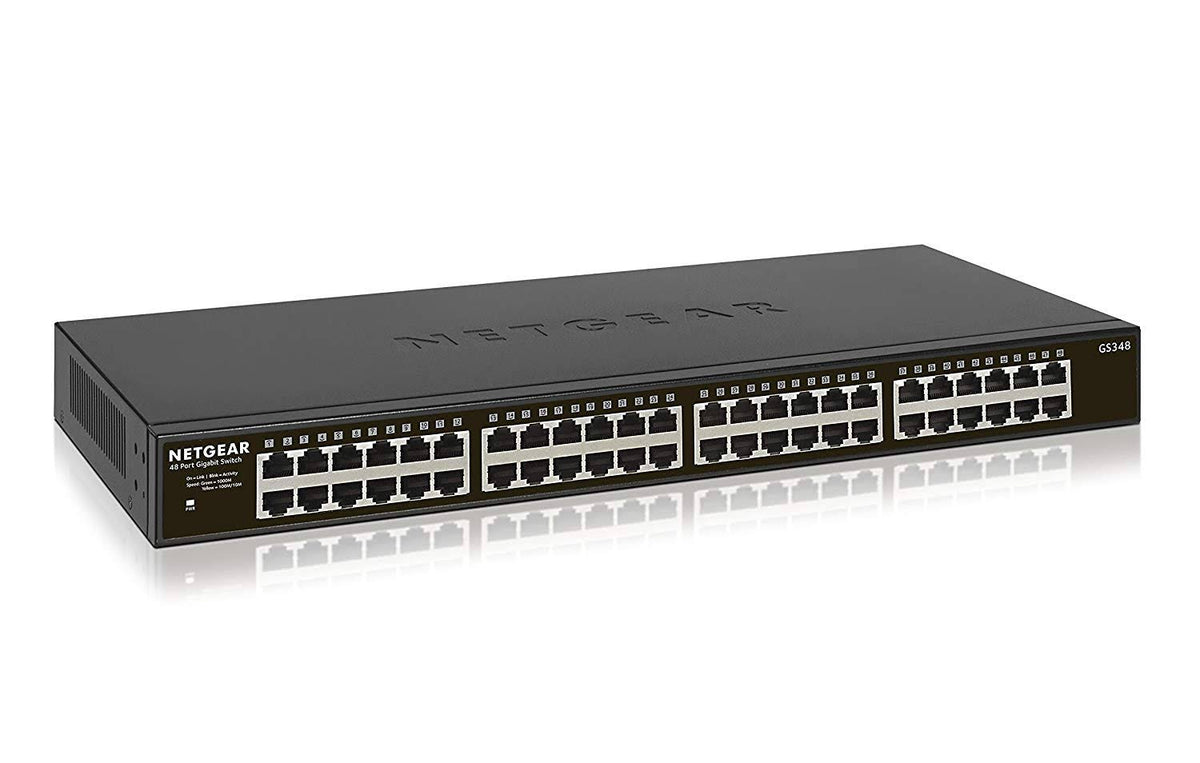 48-Port Gigabit Ethernet Rackmount Unmanaged Switch E51435