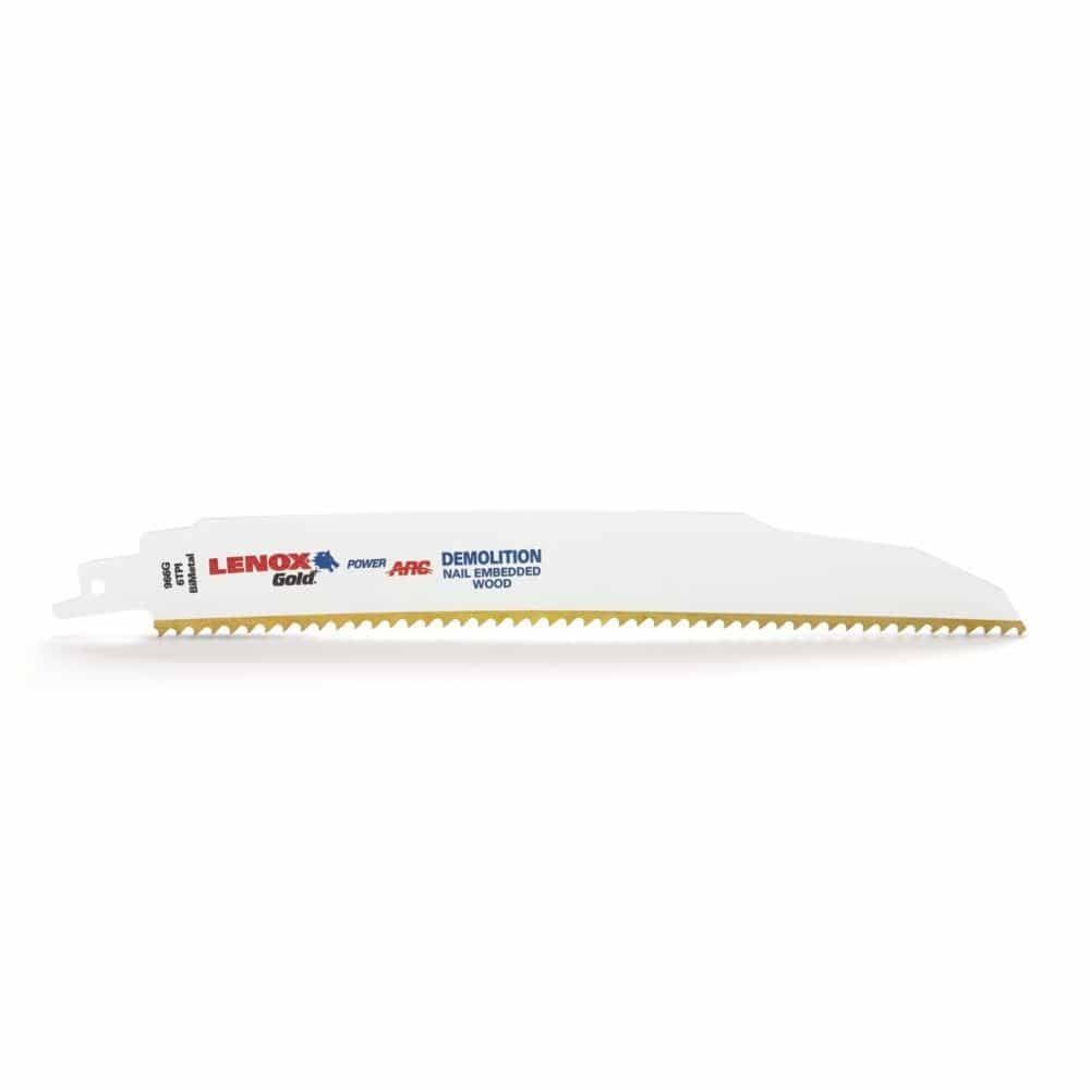 9x22 6 TPI Demolition Reciprocating Saw Blade 25 Pack K39662