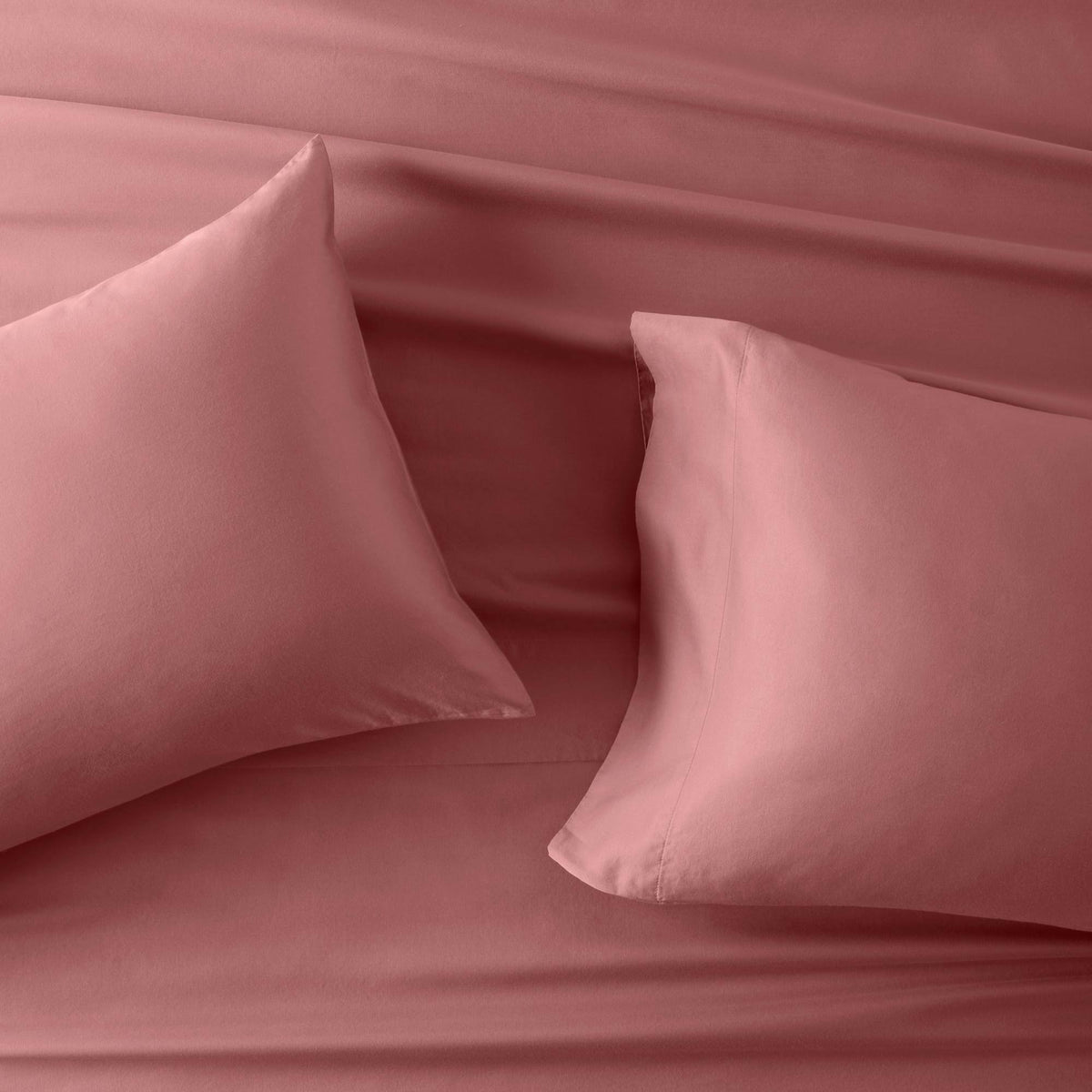 500 Thread Count Washed Supima Sateen Solid Sheet Set P43650