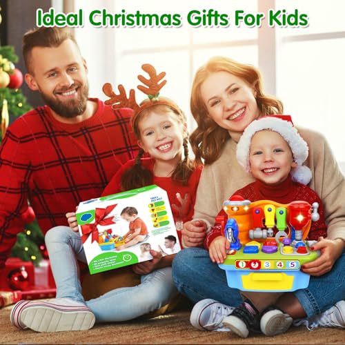Musical Toddler Tool Bench with Sound Lights Effect L222309