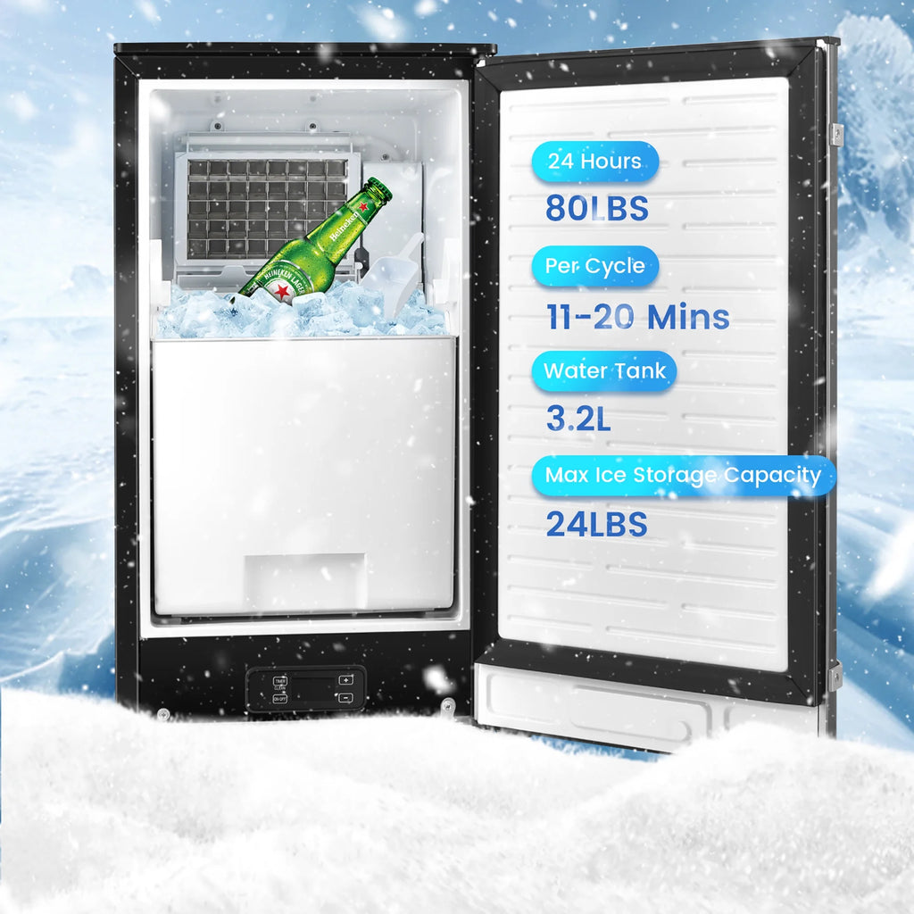 Built-in Ice Maker 80lbs/Day E157