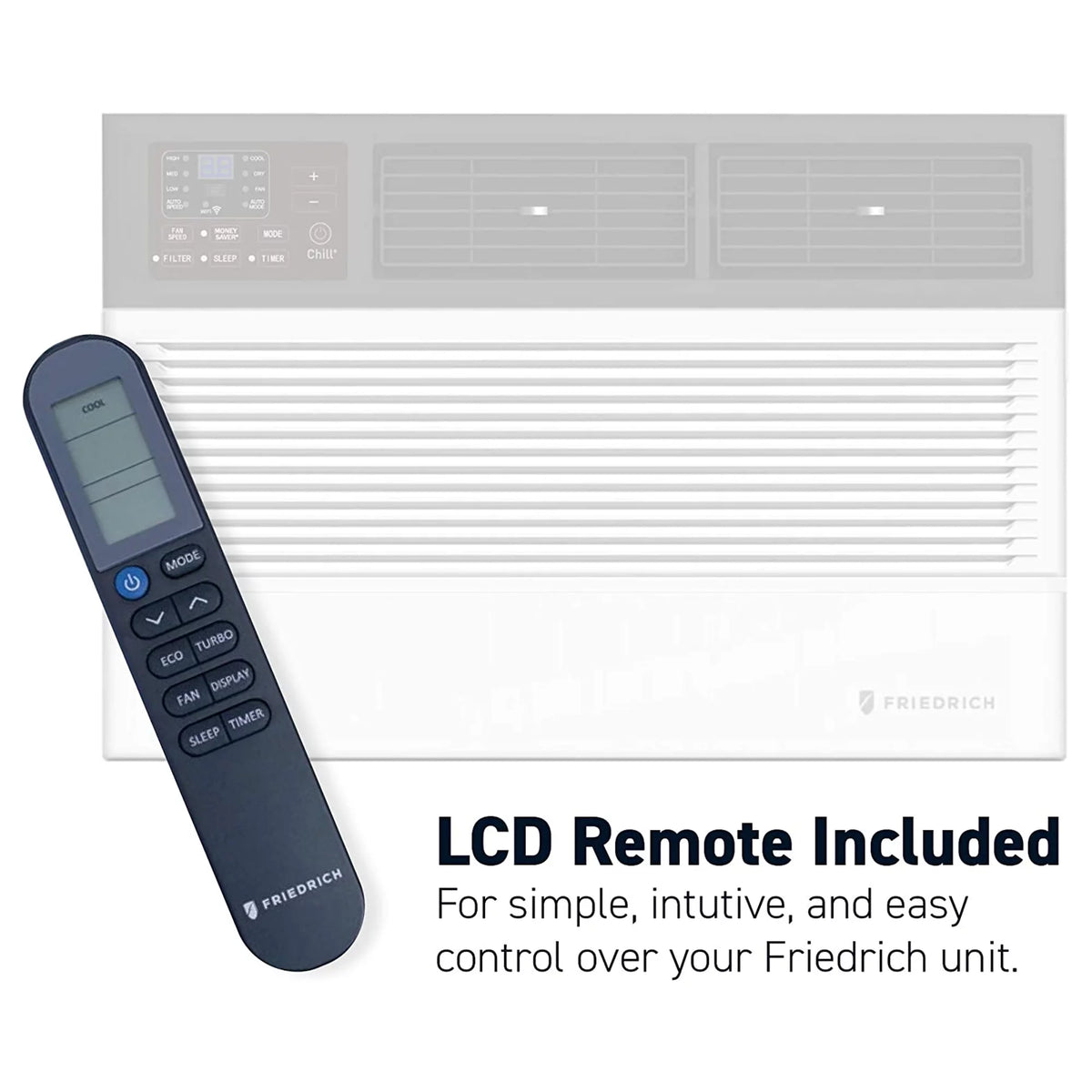 Wi-Fi Controlled White Window Air Conditioner W243