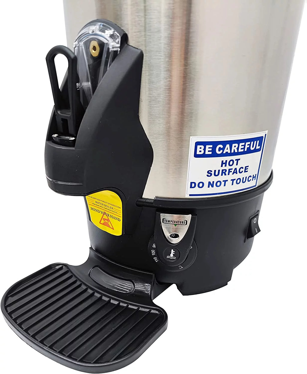 6L Stainless Steel Electric Hot Water Dispenser with Faucet Tap J762512
