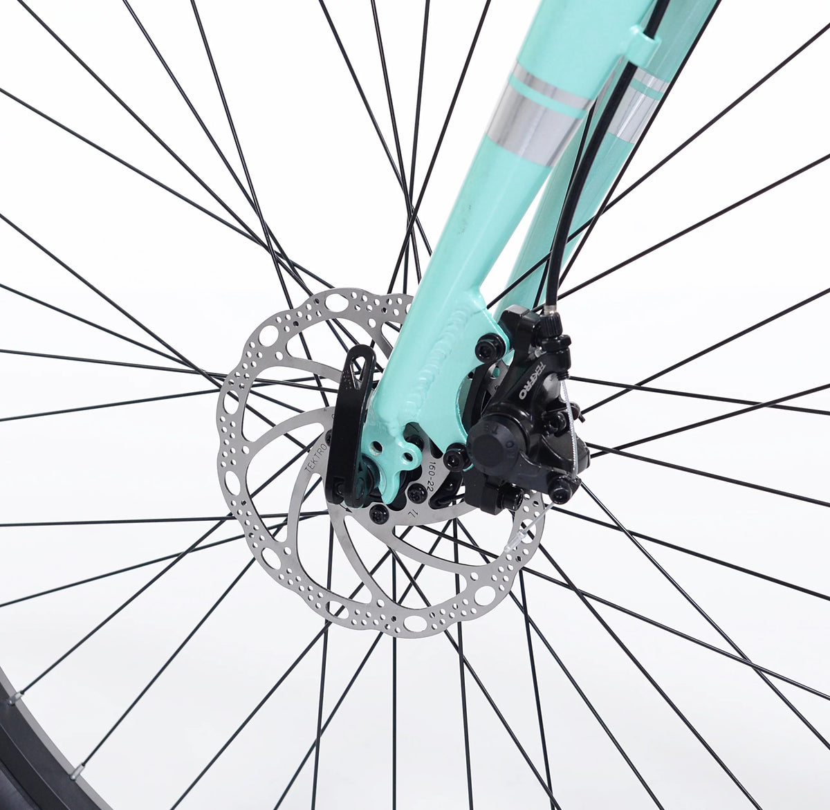 27.5 in. Light Blue Aluminum All-Terrain Bike K44214