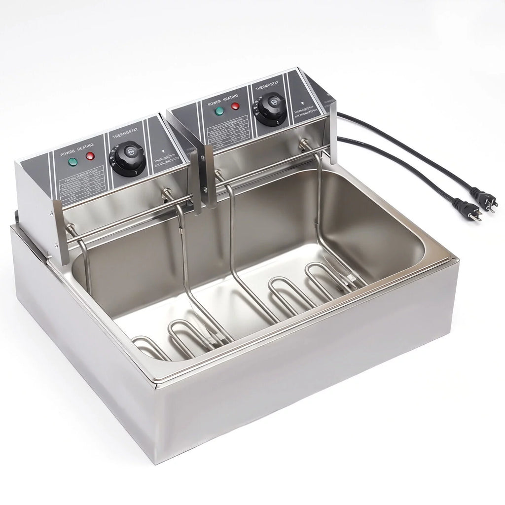 5000W 12L Stainless Steel Electric Deep Fryer Q9931