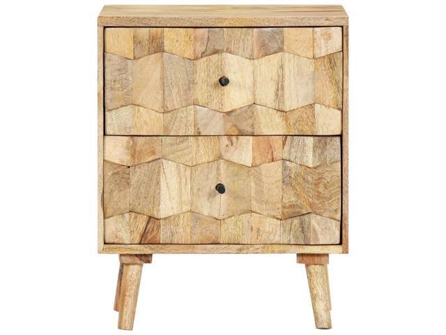 Solid Mango Wood Bedside Cabinet A27415