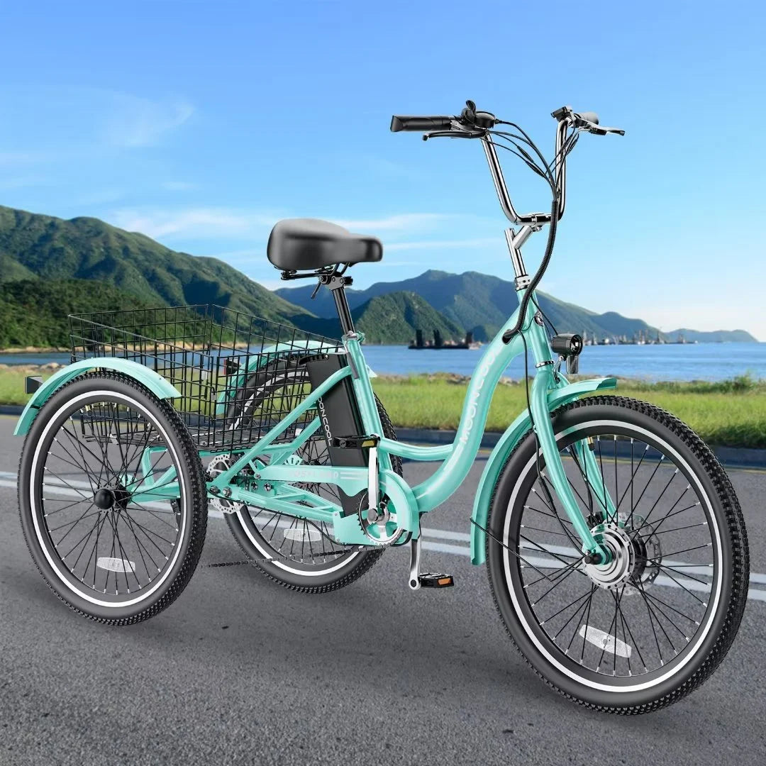 24" 350W 3 Wheel Electric Tricycle D53429