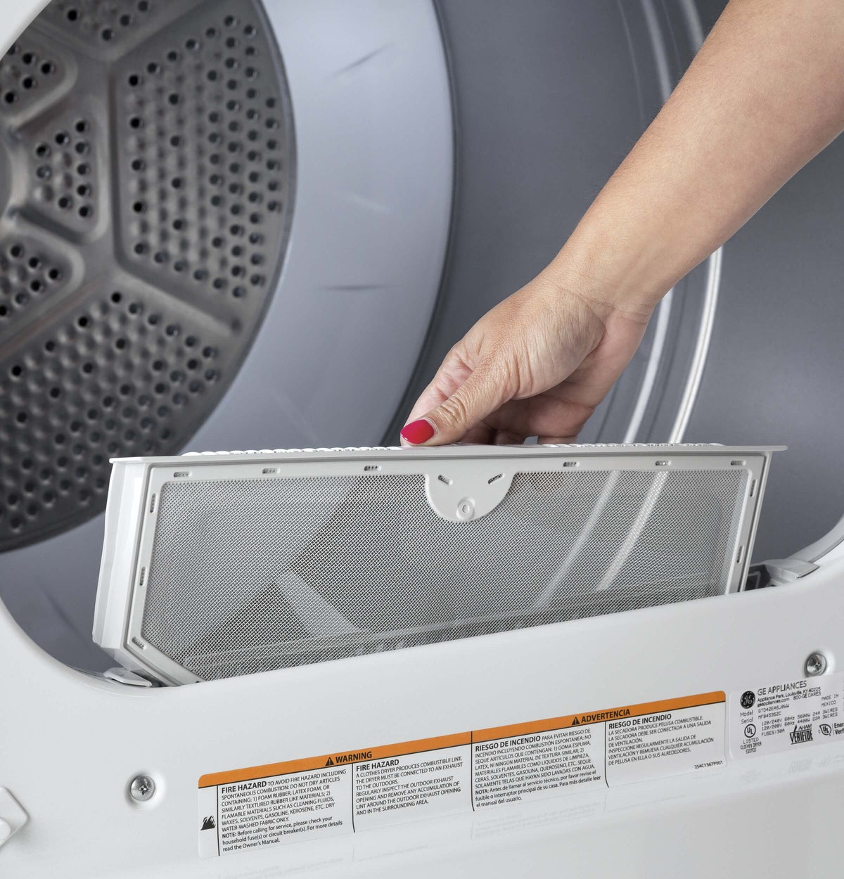 White Gas Dryer N179091