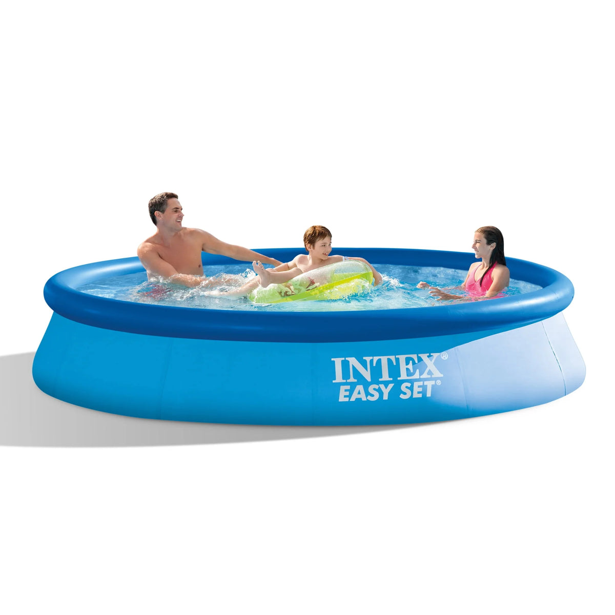 12ft x 30in Inflatable Swimming Pool with Filter Pump W43731