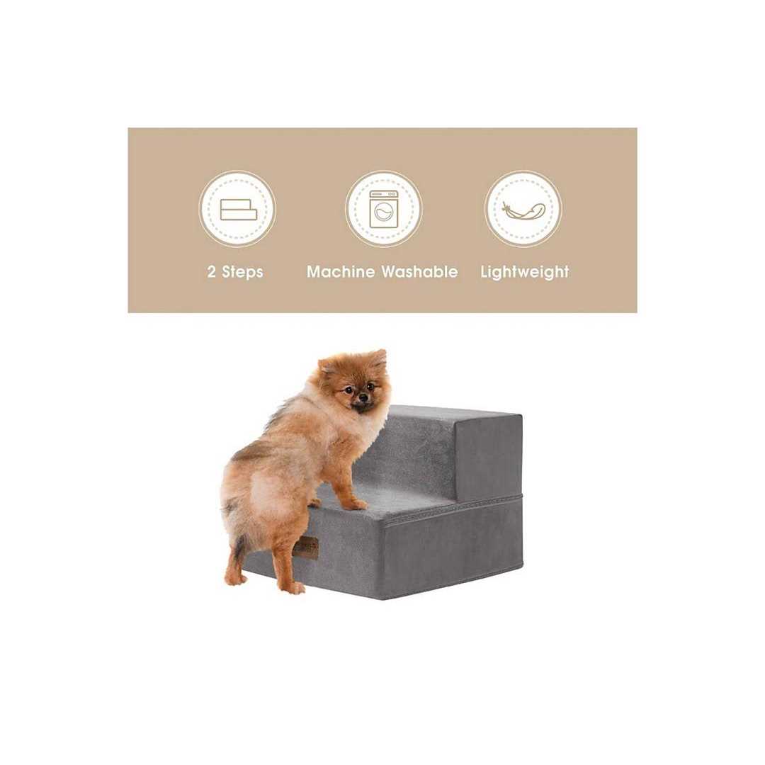 2 Steps High Density Foam Pet Stairs D8328