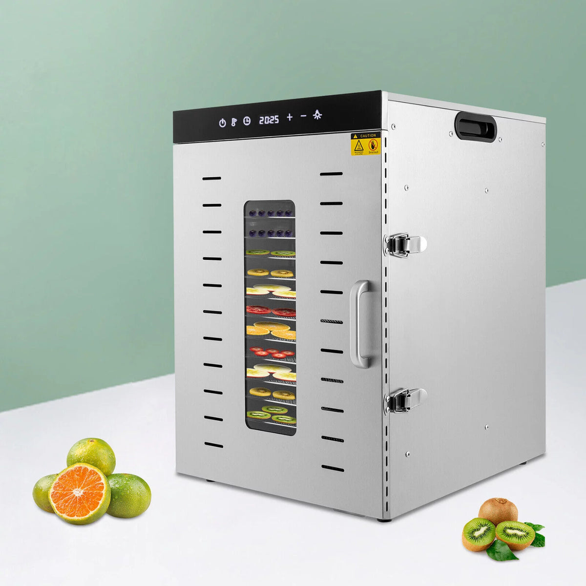 16 Trays Stainless Steel Food Dehydrator D5836
