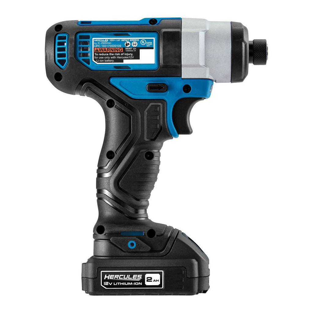 12V Cordless 1/4 in. Hex Compact Impact Driver Z44423