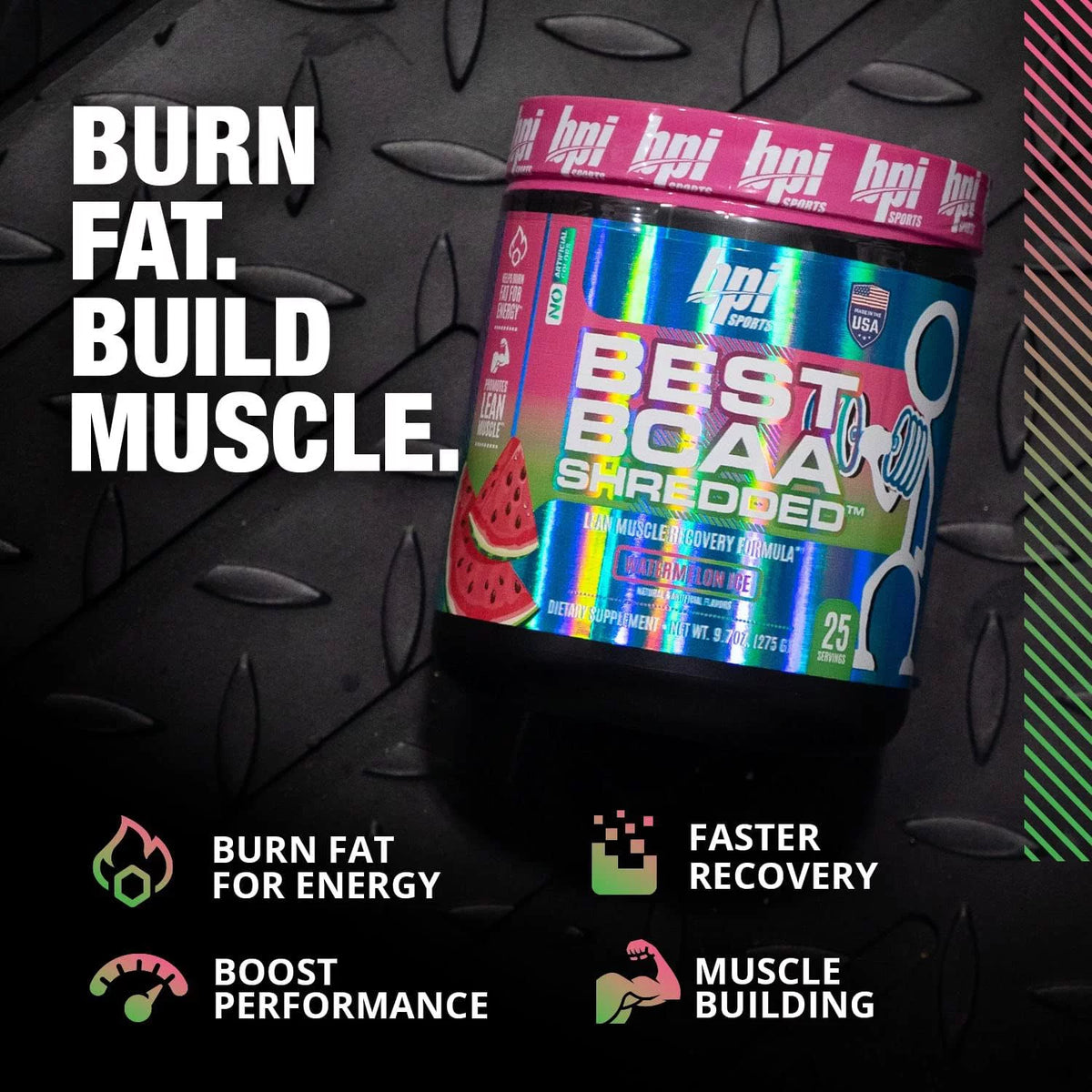 BCAA 25 Servings Watermelon Ice L2598
