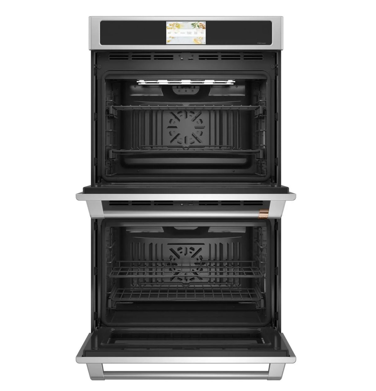 30 inch Stainless Built-In Double Electric Convection Wall Oven Q332