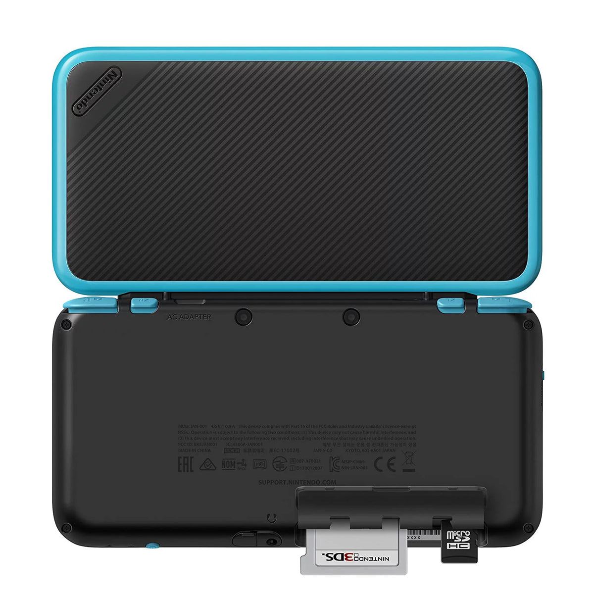 Refurbished Black Turquoise 2DS XL I70005