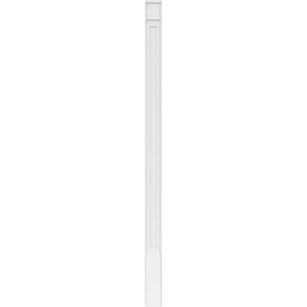Flat Panel PVC Pilaster with Capital & Base (Pair) O87415