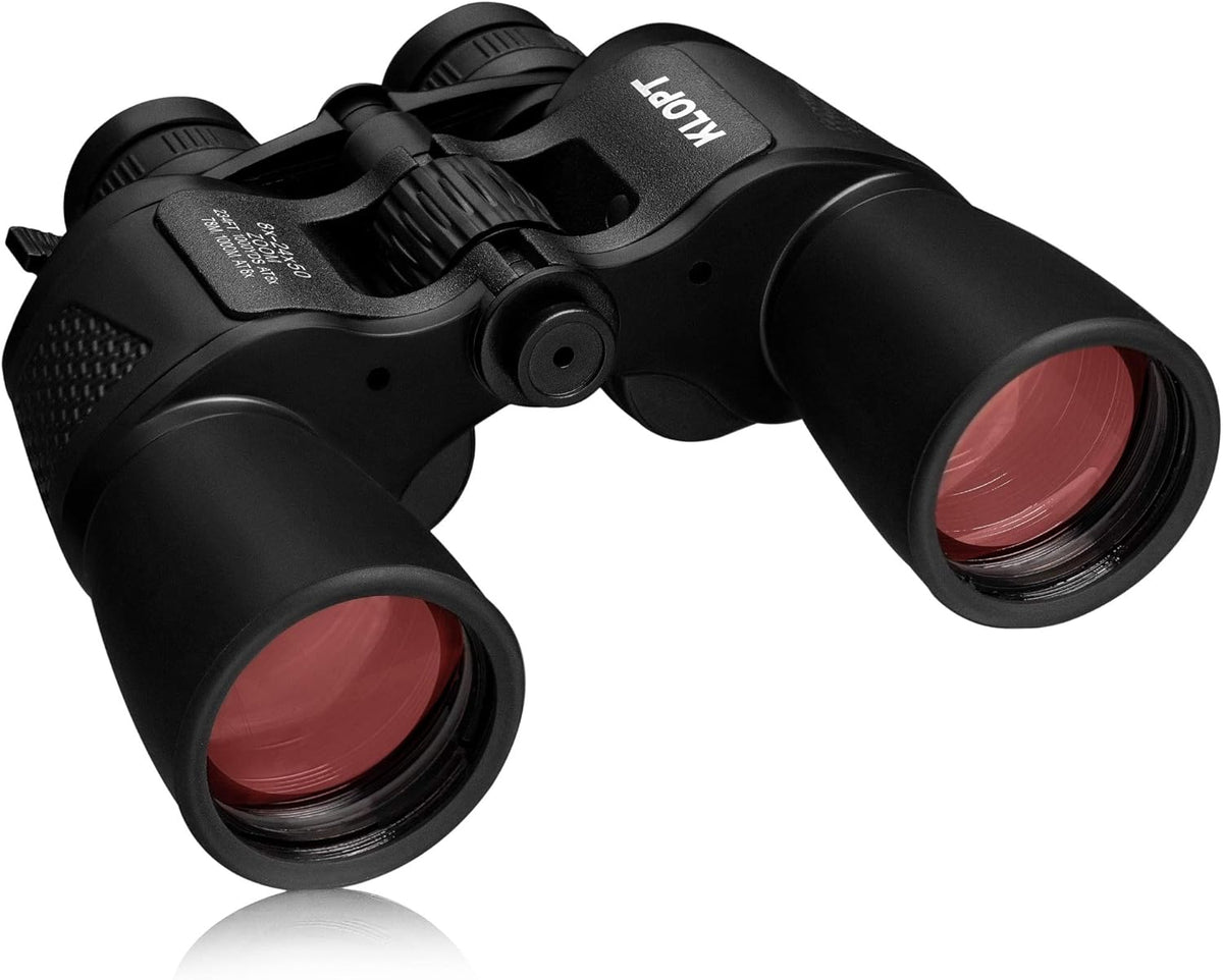 8x-24x50mm Porro Prism Binoculars with Carrying Case H2304