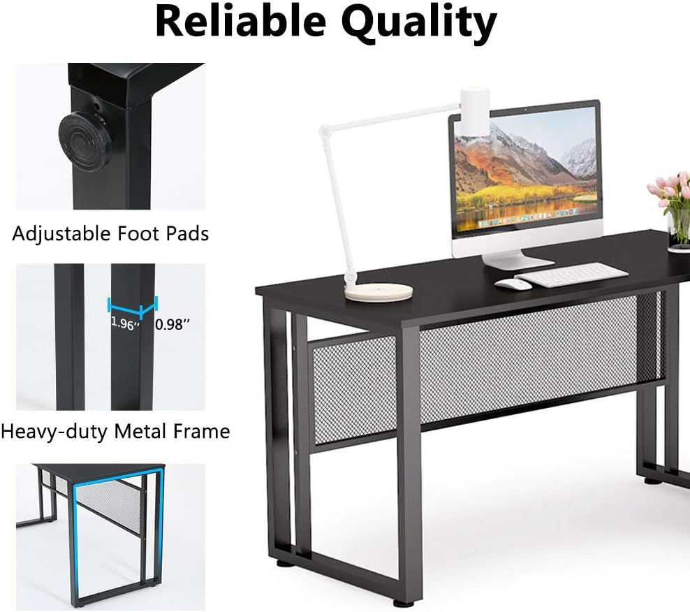 L-Shaped Computer Desk with File Cabinet L132991
