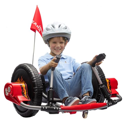 Red 12V Electric Drifting Go Kart with 16-Inch Big Wheel L853