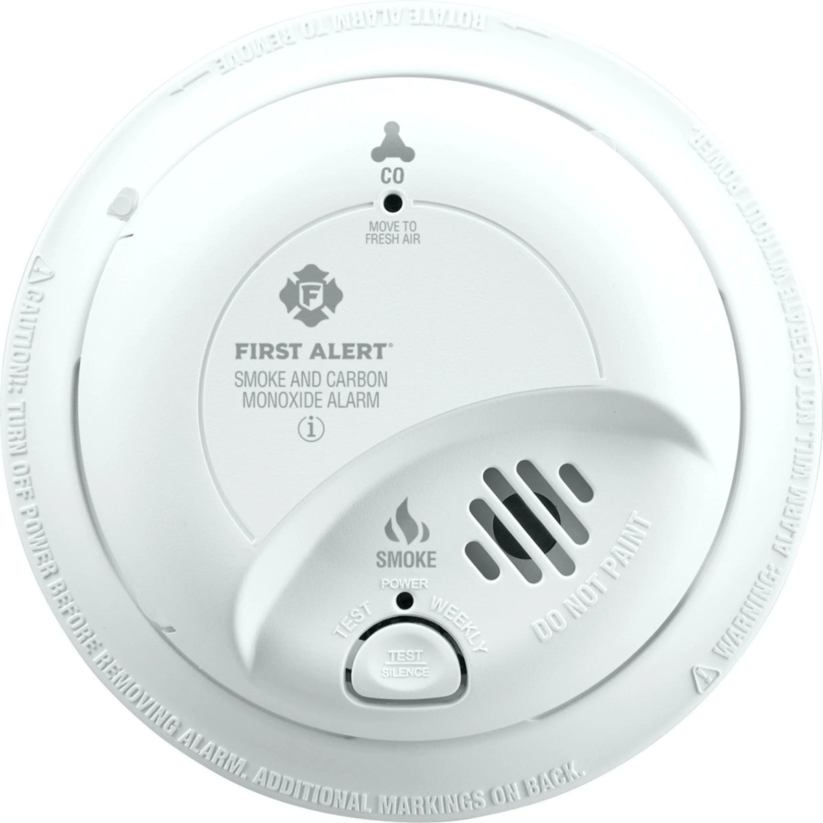 Smoke and Carbon Monoxide Detector with 9V Battery N6928