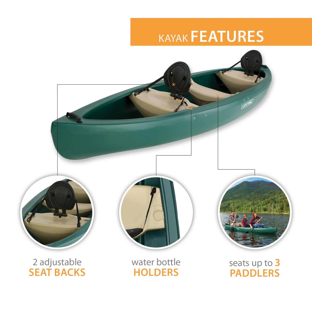 Forest Green Canoe A957
