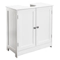White Under Sink Bathroom Vanity Cabinet with Shelves E31438