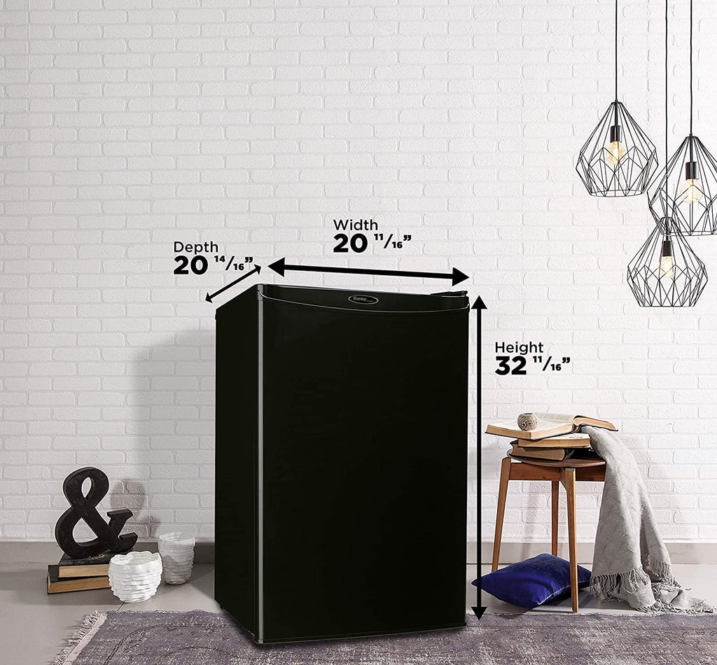 4.4 Cu.Ft. Black Compact Mini Fridge P141