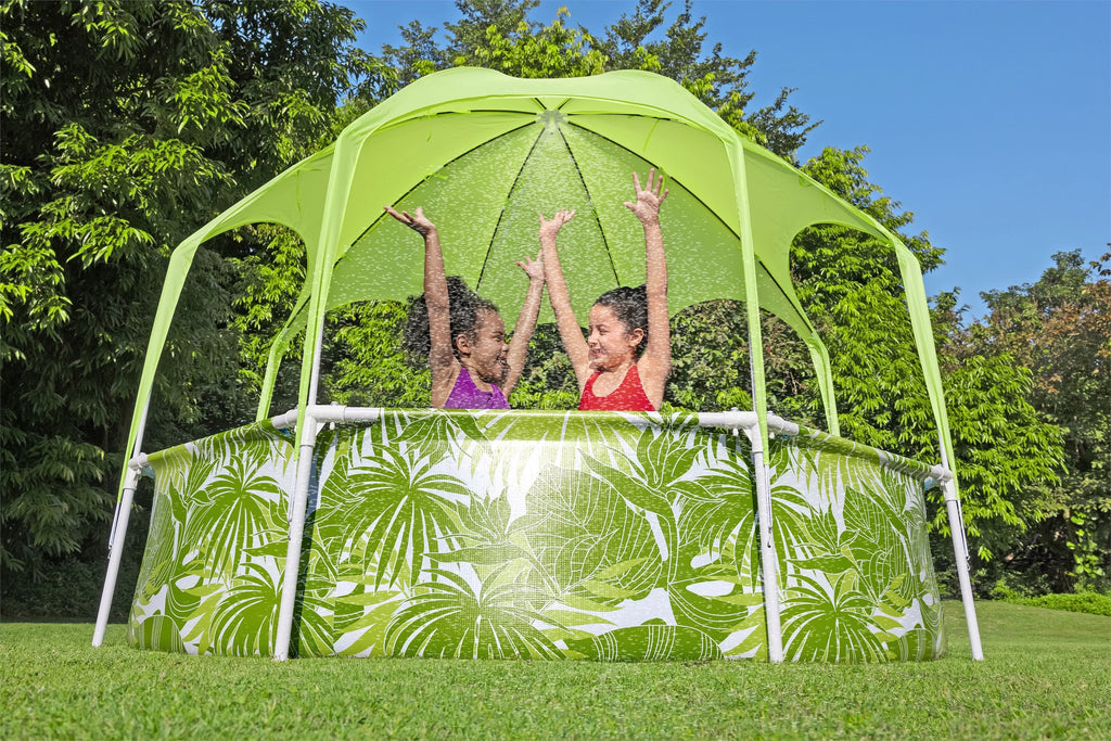 8 ft. x 20 in. Round Above Ground Pool Set Q153805