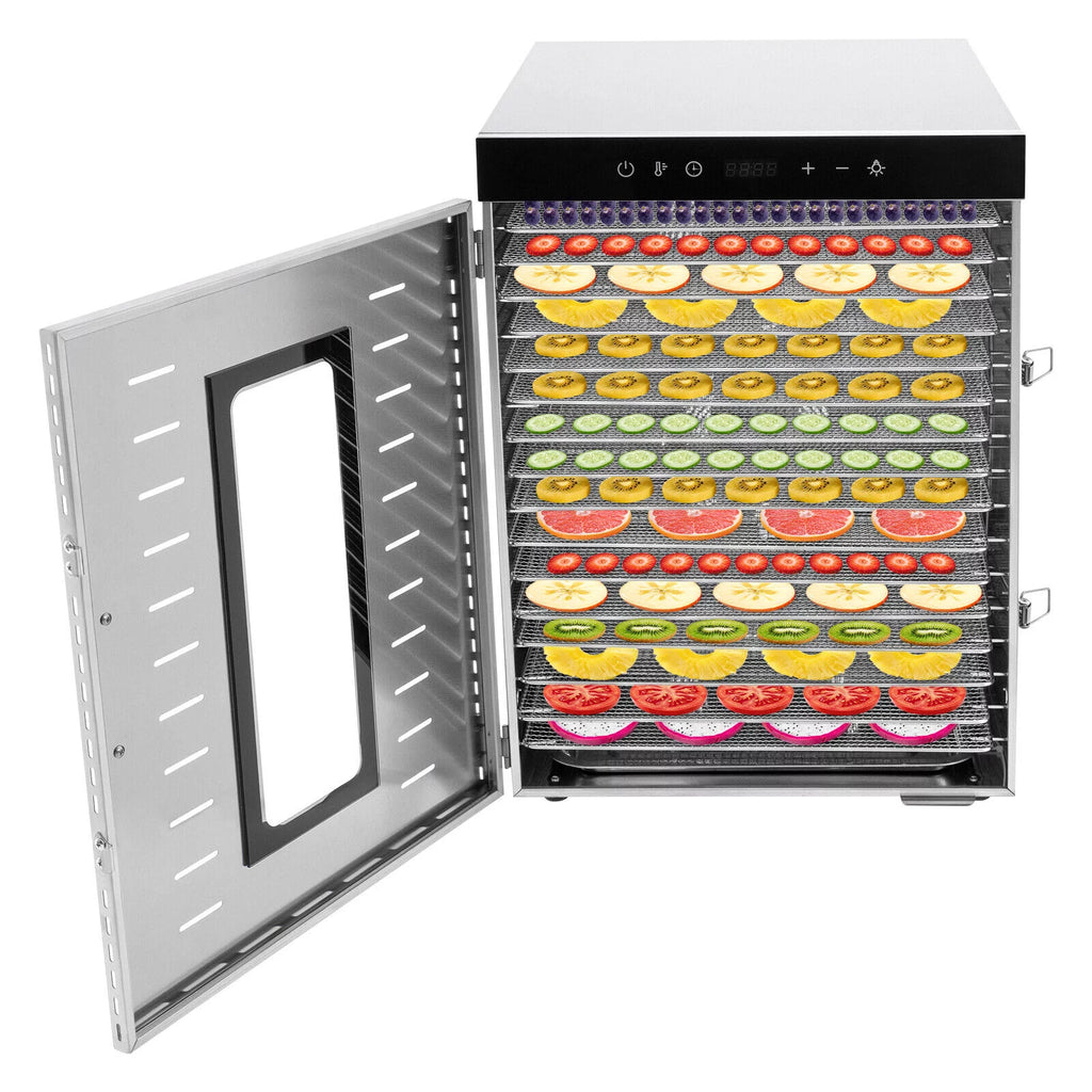 16 Trays Stainless Steel Food Dehydrator D5836