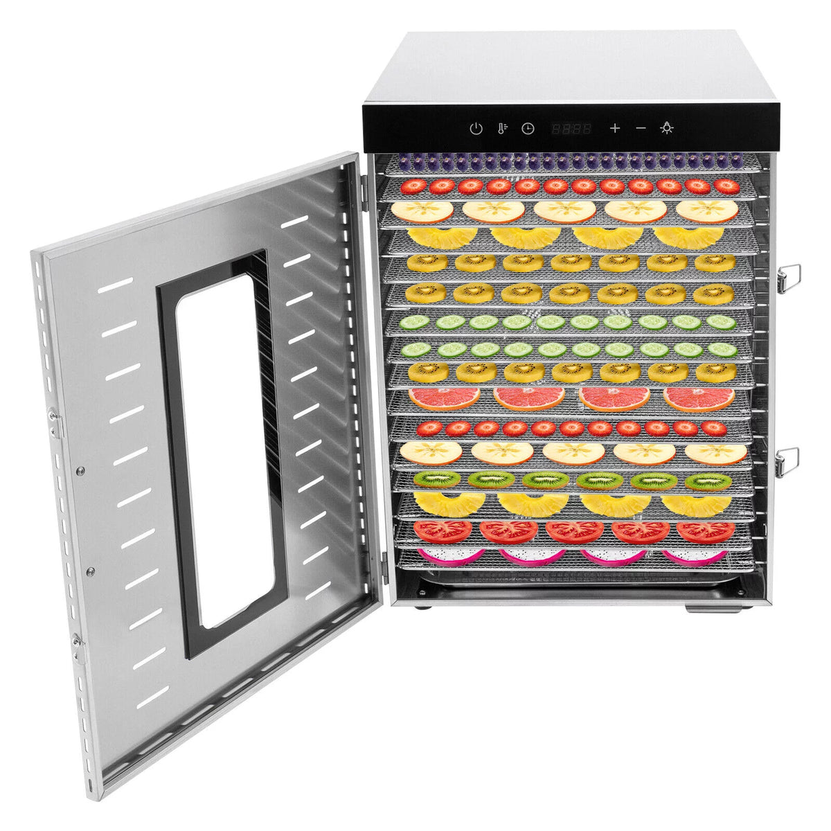 16 Trays Stainless Steel Food Dehydrator D5836