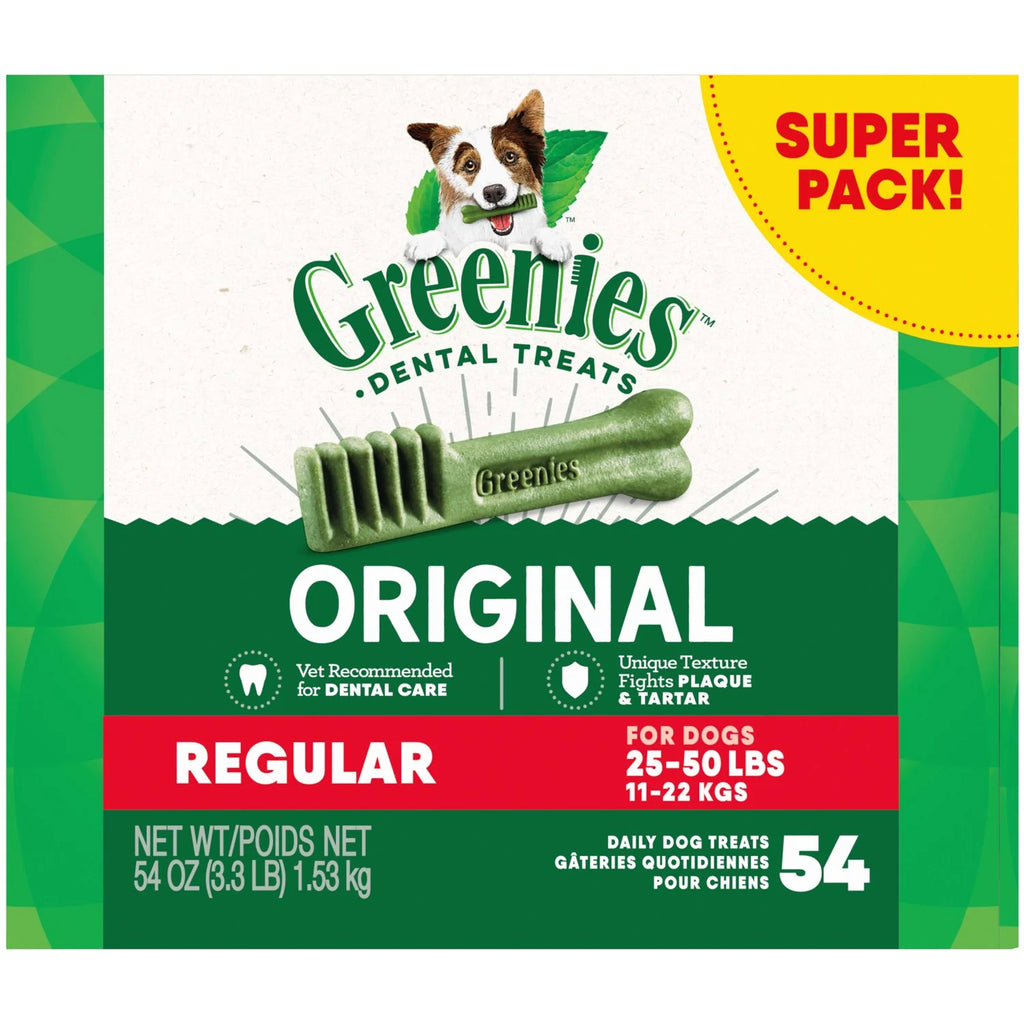 Original Flavor Dental Treats for Dogs 54 oz S608